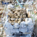 Novos produtos soldados malha de malha de arame galvanizado gabion preço de contenção